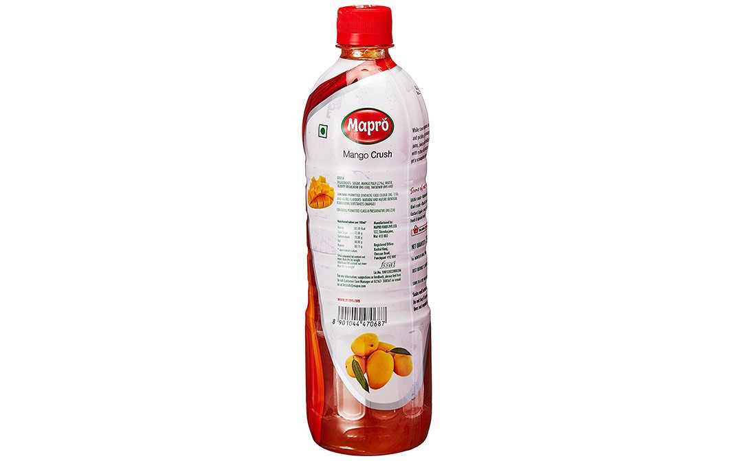 Mapro Mango Crush    Plastic Bottle  750 millilitre